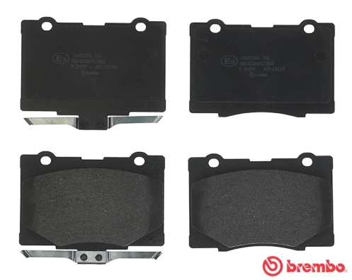 A.B.S. P 28 079 BREMBO Bremsbelagsatz, Scheibenbremse